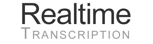 Realtime Transcription logo